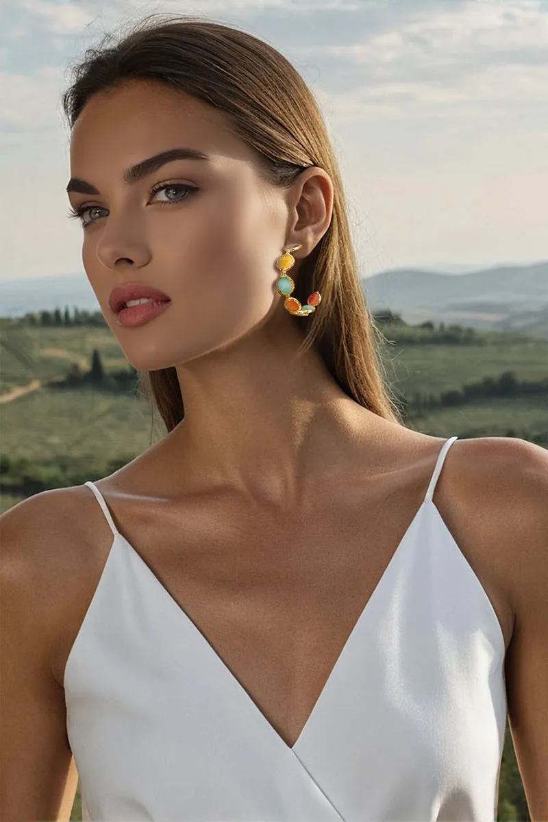 Multi-Color Earrings