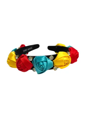 Multi color fiesta style headband