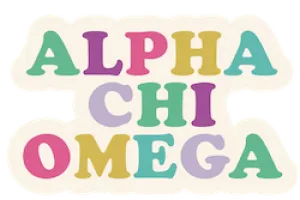Multi-Color Letter Decal