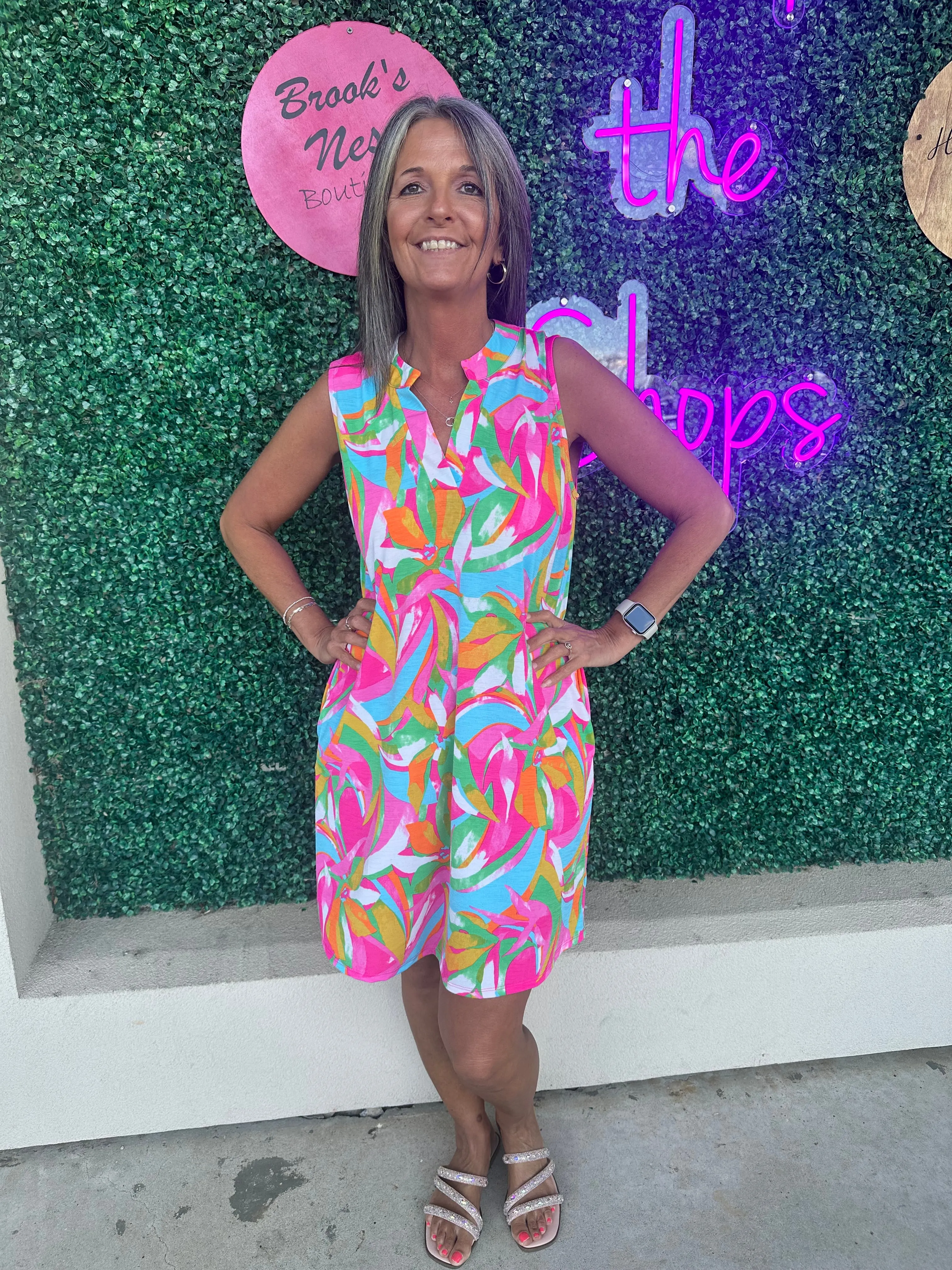 Multi Color Lizzy Dress