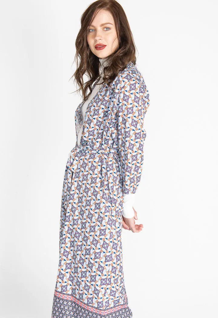 Multi Color Maxi Jacket