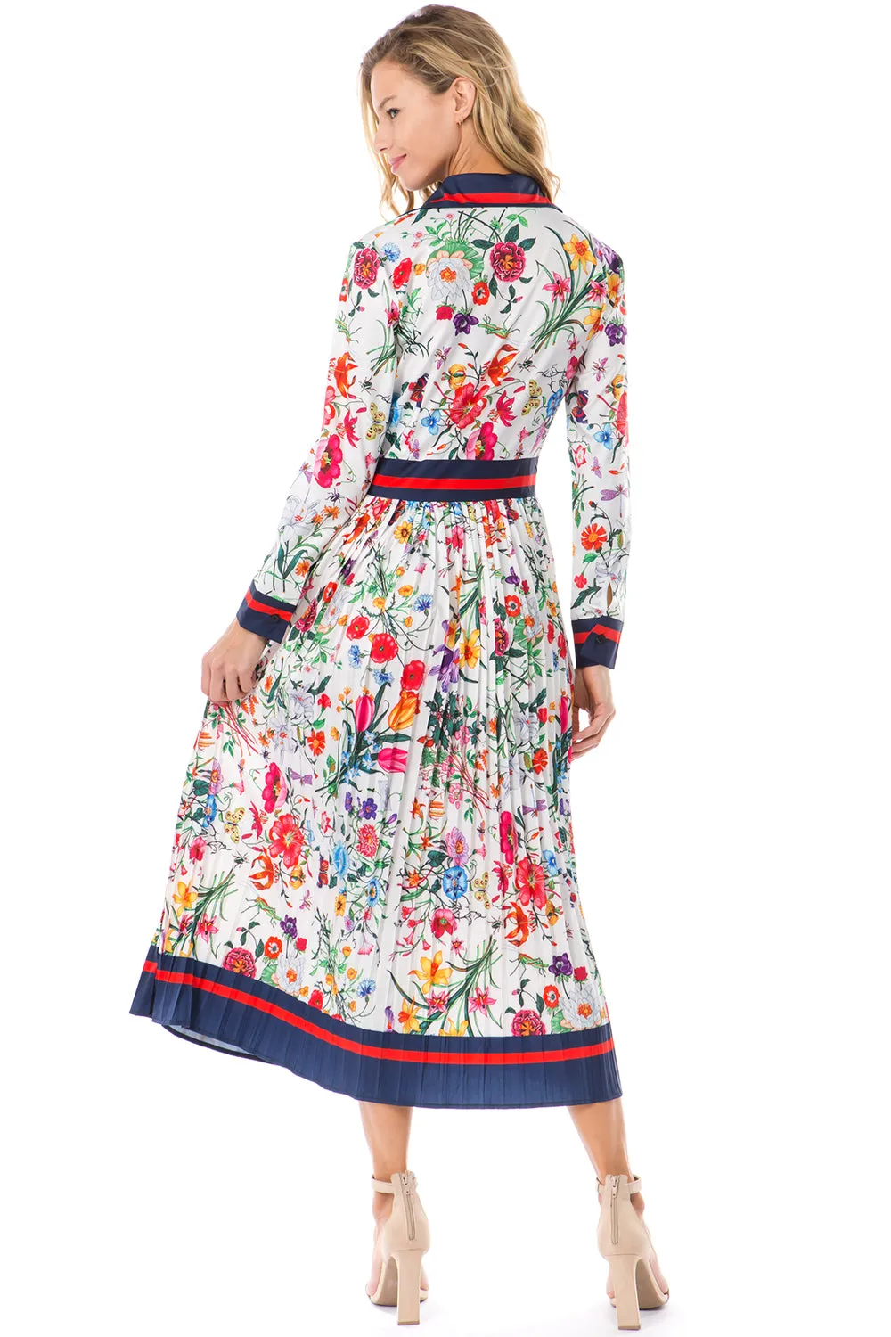 Multi color midi dress