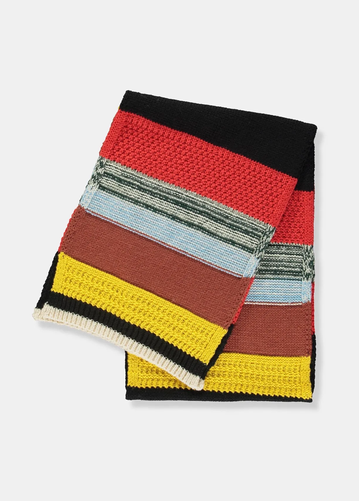 Multi color mixed scarf