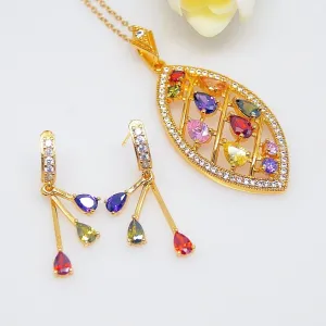 Multi Color Necklace set