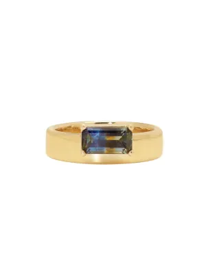Multi Color Sapphire Cigar Band
