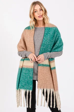 Multi Color Stripe Scarf