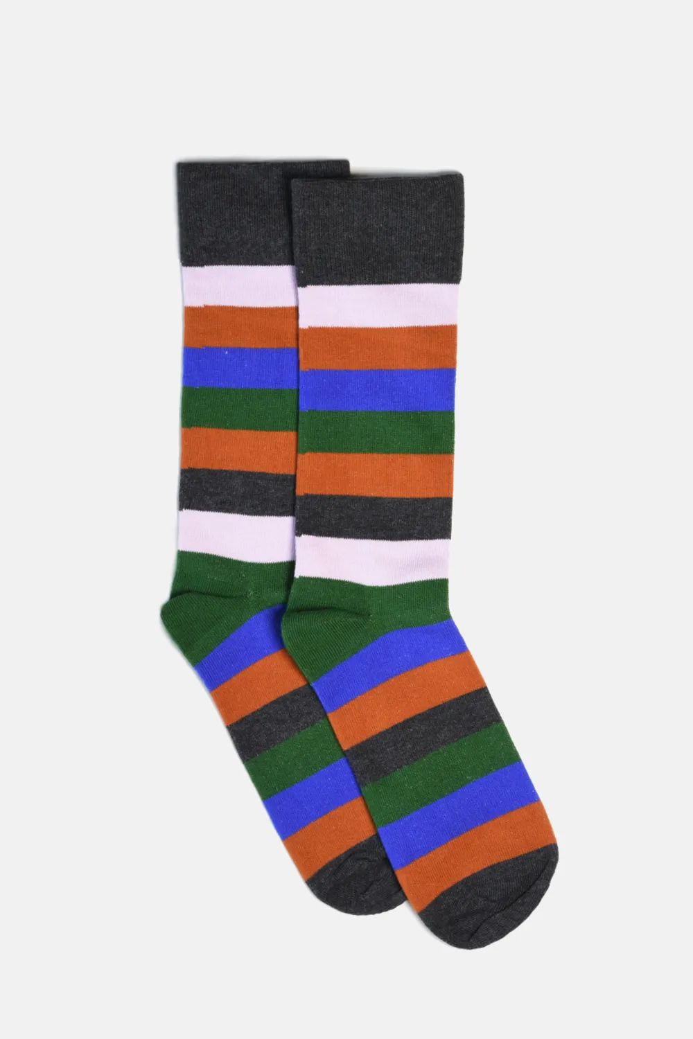 Multi-Color Striped Socks