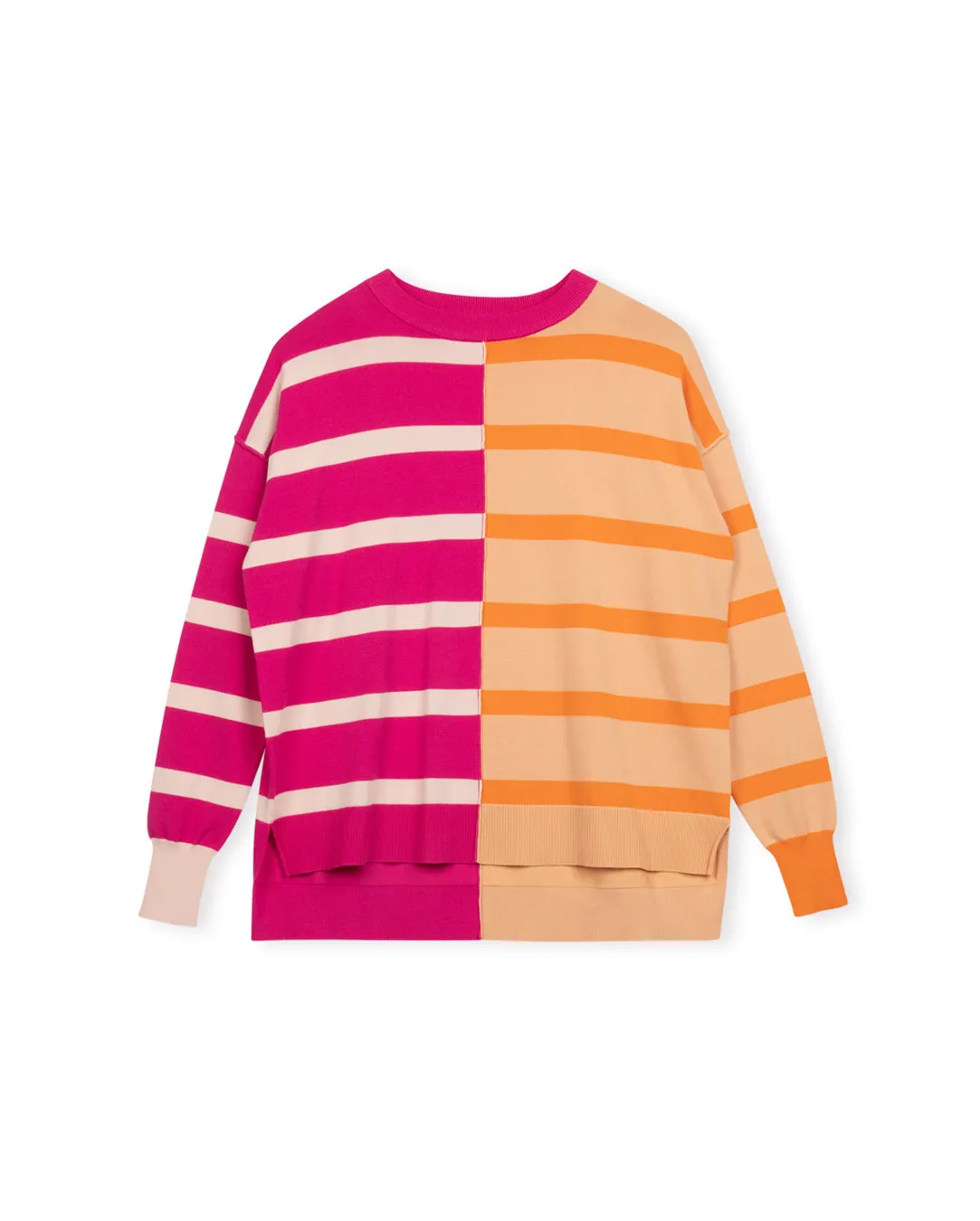 Multi Color Striped Sweater