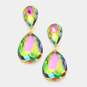 Multi-Color Teardrop Earrings | 237731