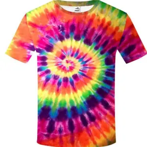 MULTI COLOR TIE DYE TEE