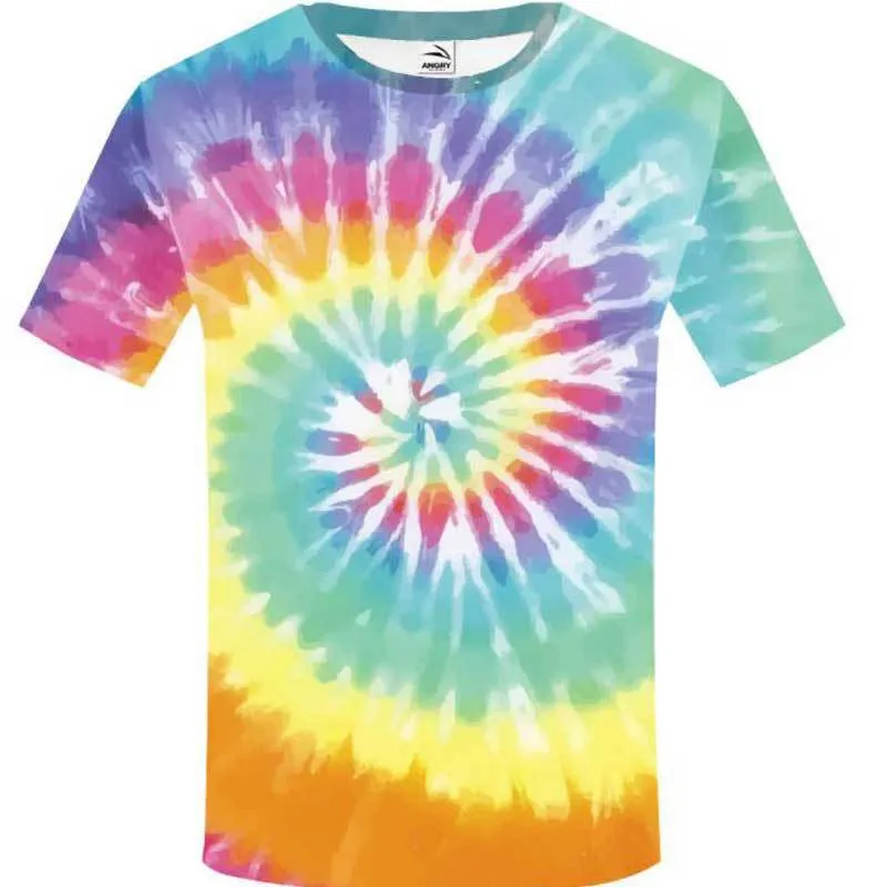 MULTI COLOR TIE DYE TEE