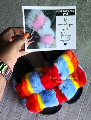 Multi color two strap