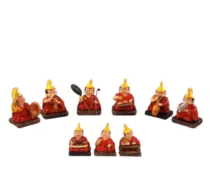 Musician Lamba - Buddhist Monk Resin Statues