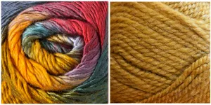 MUSTARD   MARIGOLD - Embossed Phoenix Scarf KIT