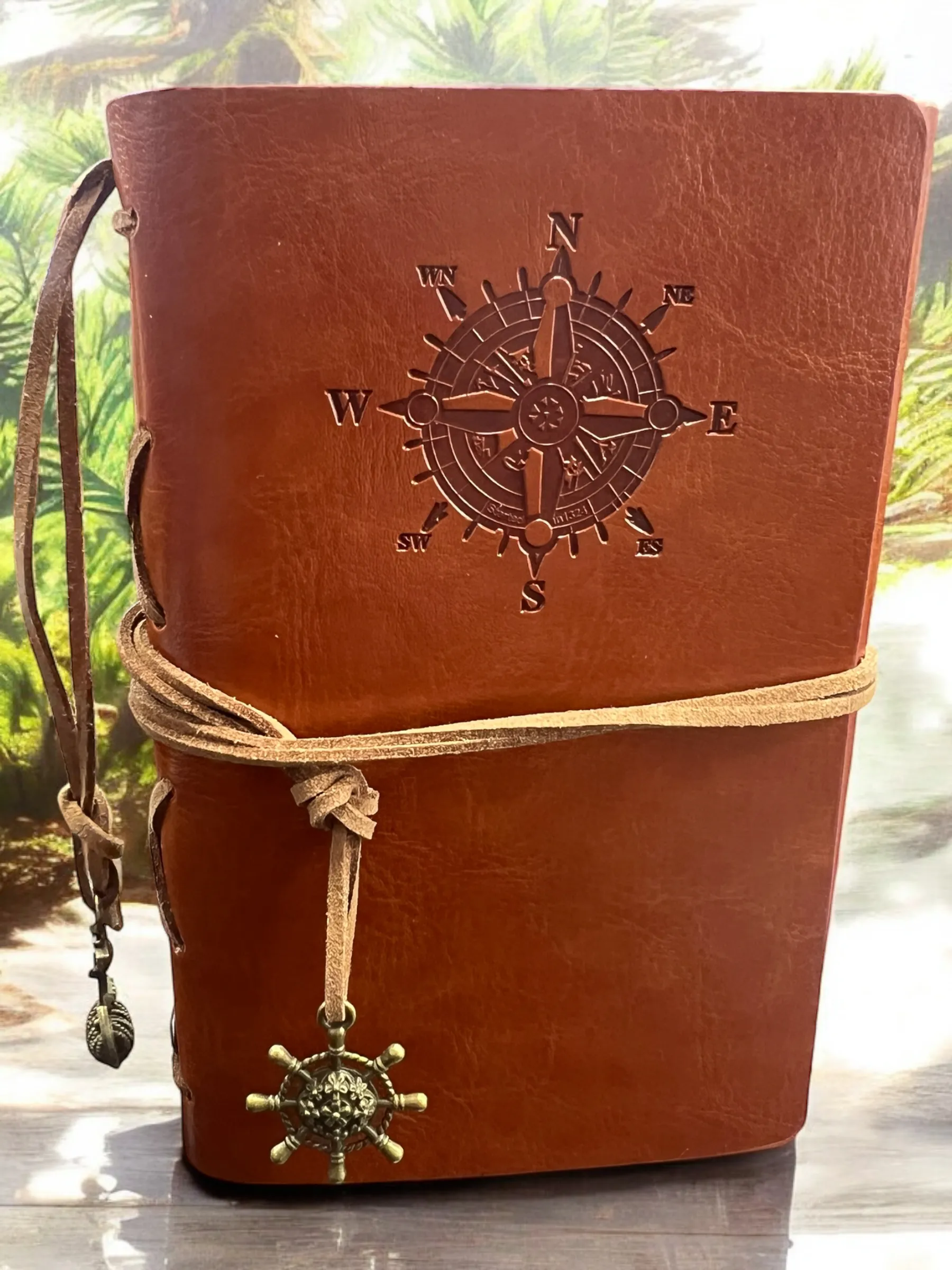 Nautical Leather Writing Journal