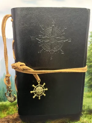 Nautical Leather Writing Journal