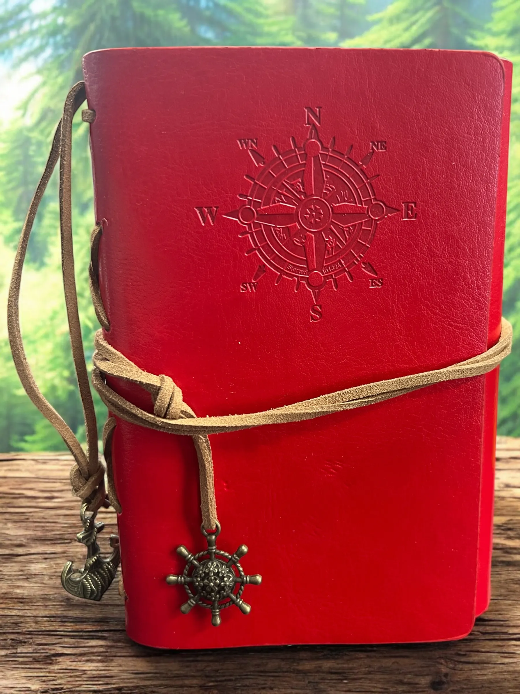 Nautical Leather Writing Journal