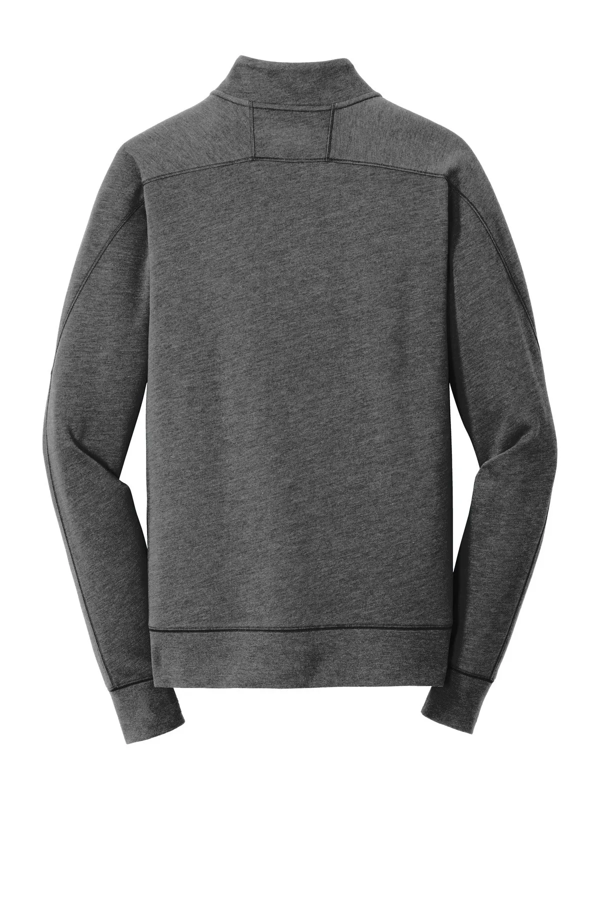 New Era  Tri-Blend Fleece 1/4-Zip Pullover. NEA512 Black Heather