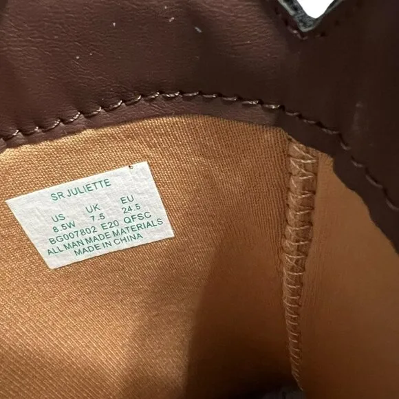 NEW Stride Rite 8.5W Chocolate Brown Juliette Boots