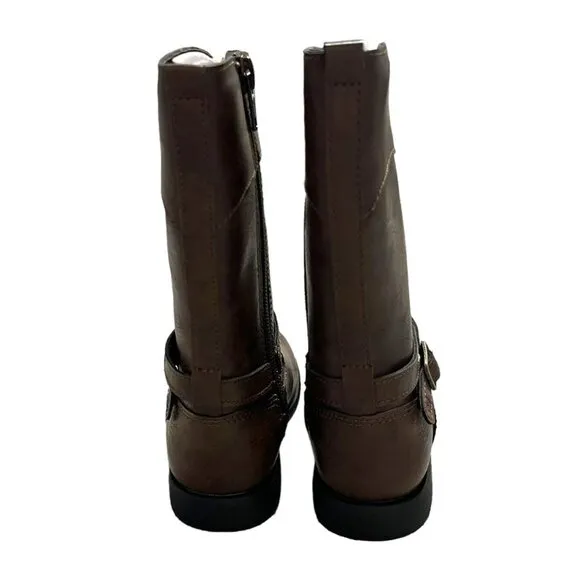 NEW Stride Rite 8.5W Chocolate Brown Juliette Boots