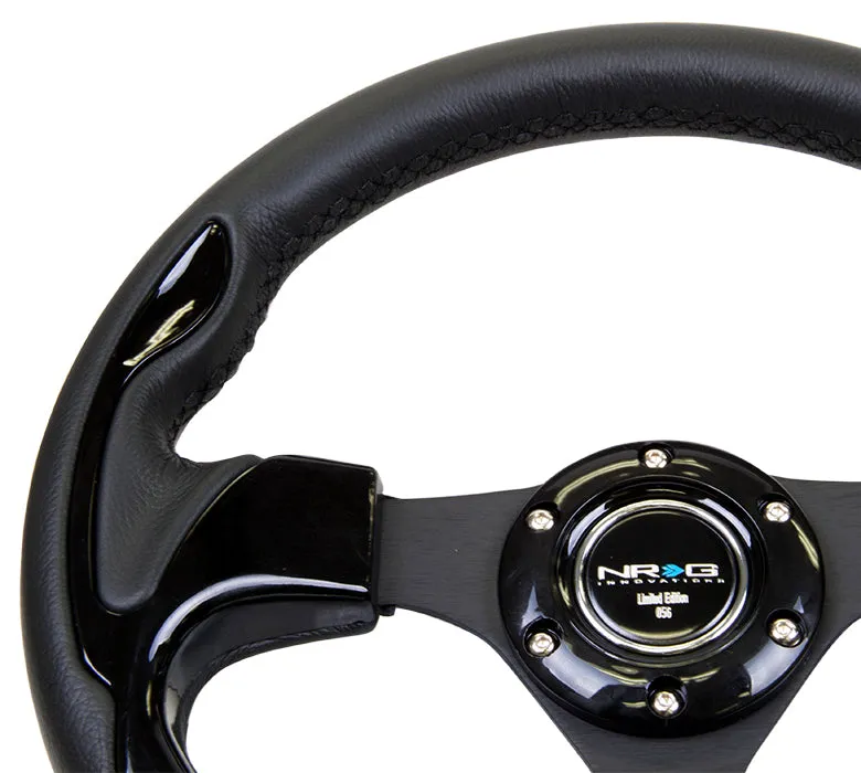 NRG RST-001BK 320mm Black Reinforced Racing Steering Wheel