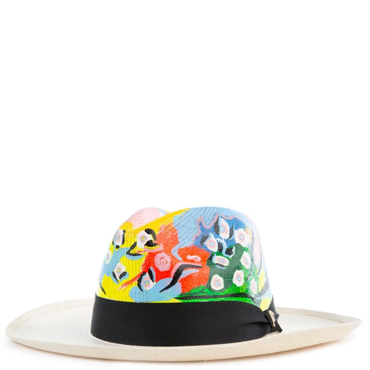 Oceano Multicolor Panama Hat Size S