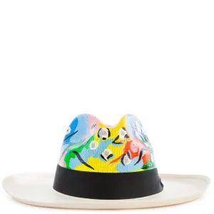 Oceano Multicolor Panama Hat Size S