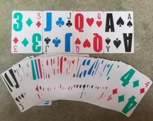 Playing Cards Ezsee Multi Color