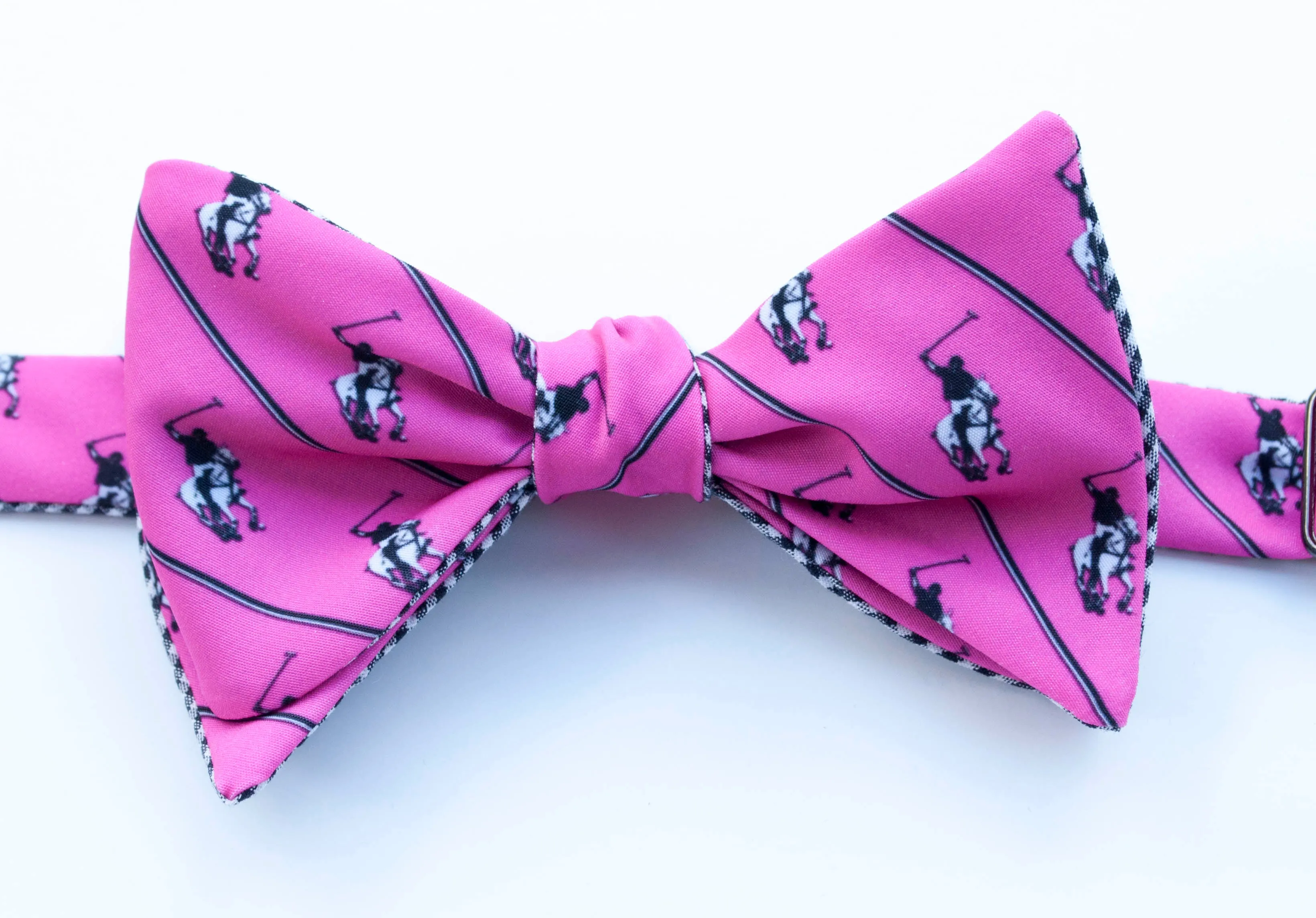 Polo Player Bow Tie - red