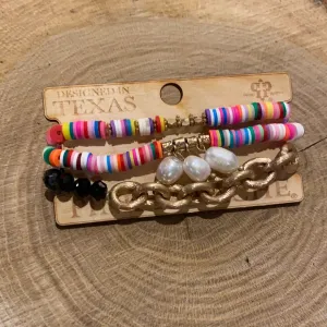 PP Multi Color Beaded Bracelet