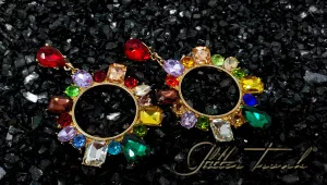 Preorder Maliha Multi-Stone Earring
