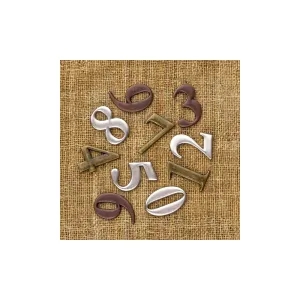 PRIMA MARKETING-Sunrise Sunset: Mechanicals Metal Vintage Trinkets: Numbers