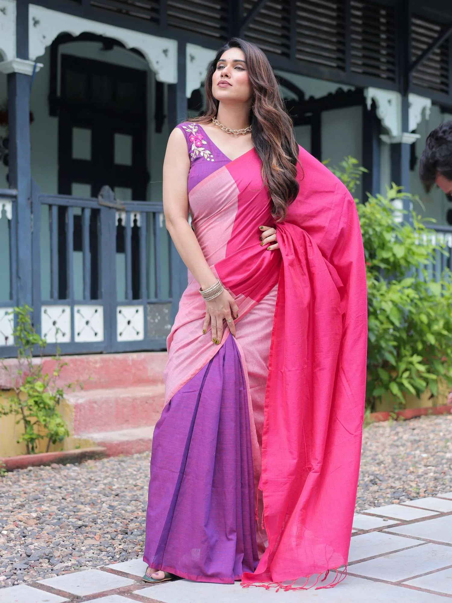 Priya multi color saree