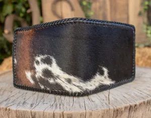 Real COWHIDE NATURAL HAIR cowboy leather western wallet cartera