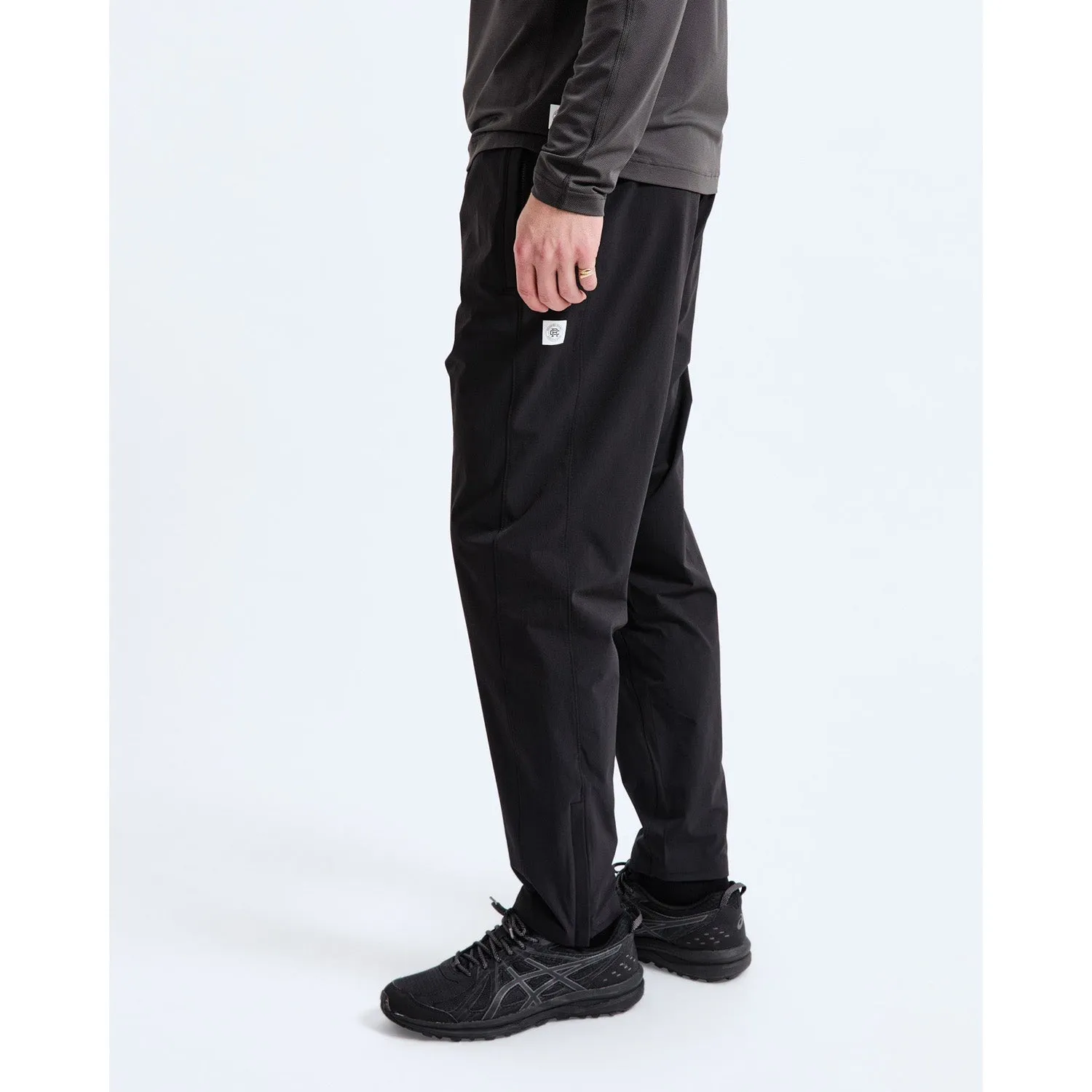 Reigning Champ Men Woven Nylon Oxford Team Pant Black RC-5498-BLK
