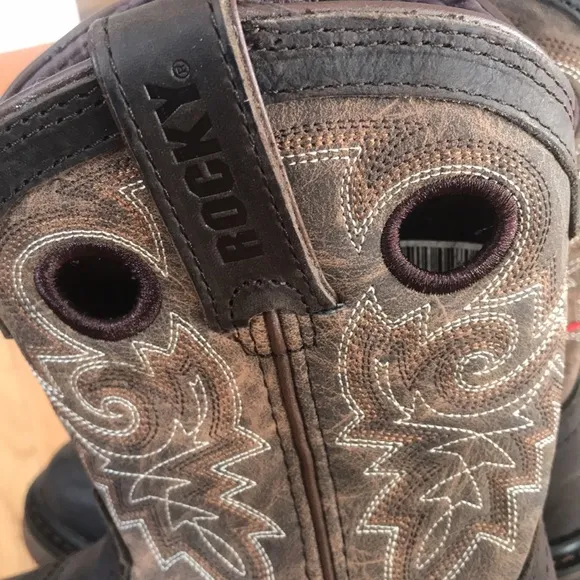 Rocky unisex kids western boots.