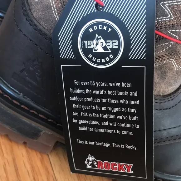 Rocky unisex kids western boots.