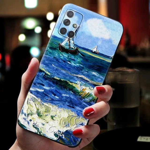 Samsung Note Series Van Gogh Embossed Case
