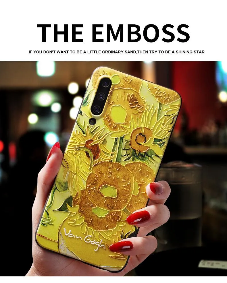 Samsung Note Series Van Gogh Embossed Case