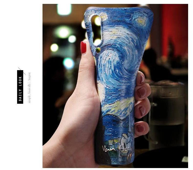 Samsung Note Series Van Gogh Embossed Case