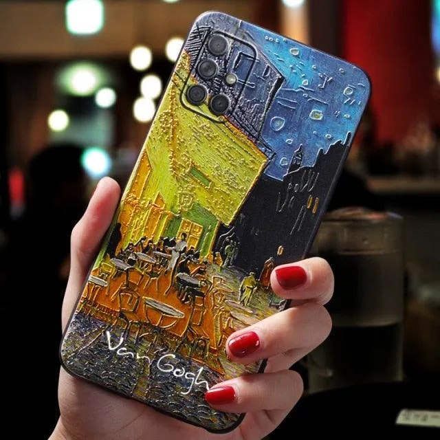 Samsung Note Series Van Gogh Embossed Case