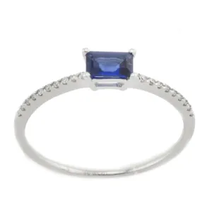 Sapphire & Diamonds Ring R33893