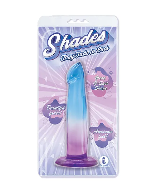 Shades Jelly TPR Gradient Dong Small - Blue/Purple