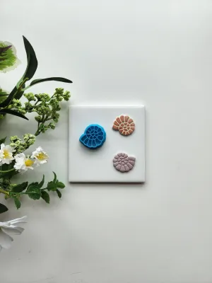 Shark Eye Shell | Beach Polymer Clay Cutter