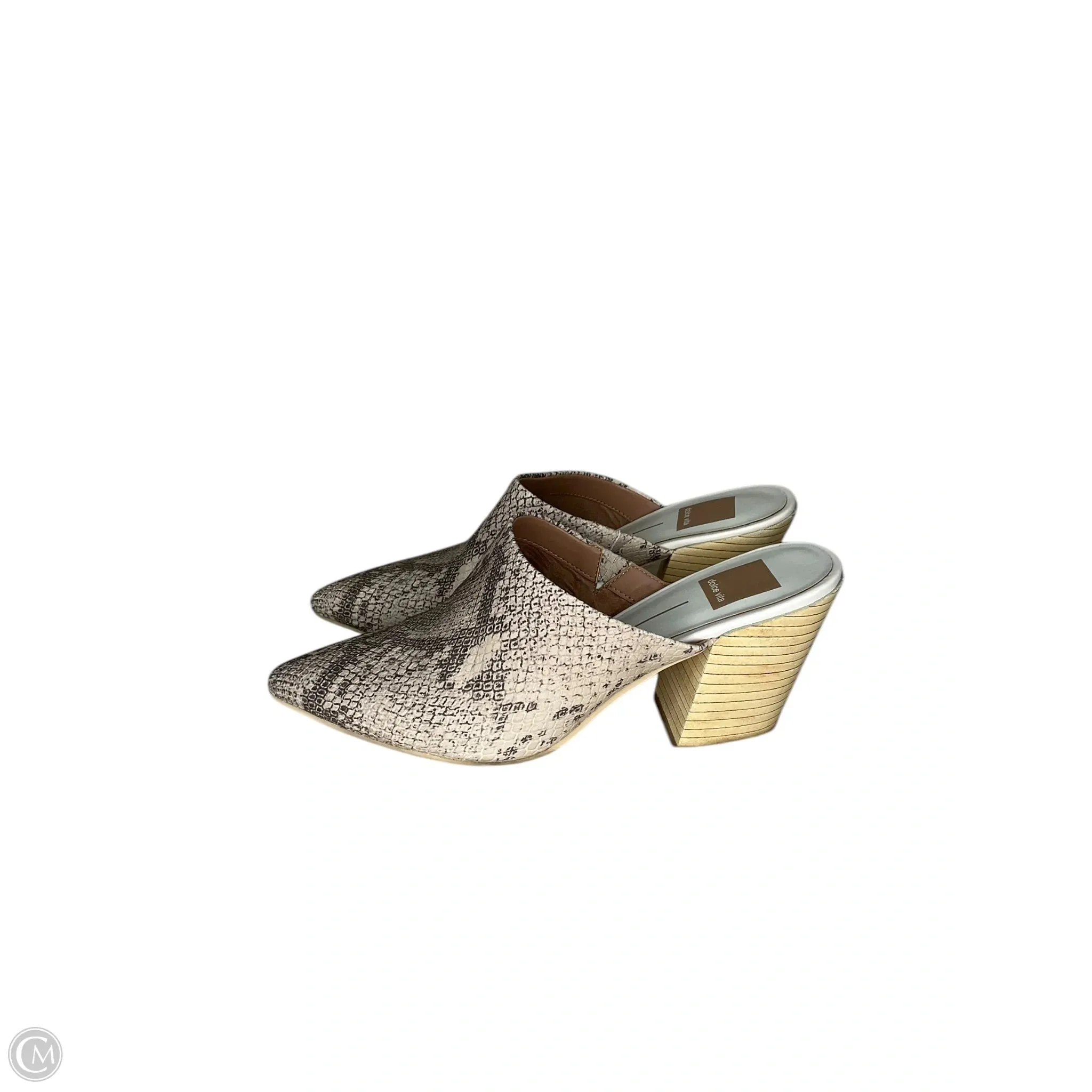 Shoes Heels Block By Dolce Vita In Animal Print, Size: 8