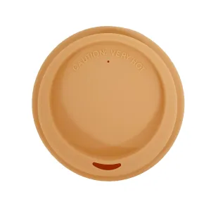 Silicone Lid 8cm - Caramel