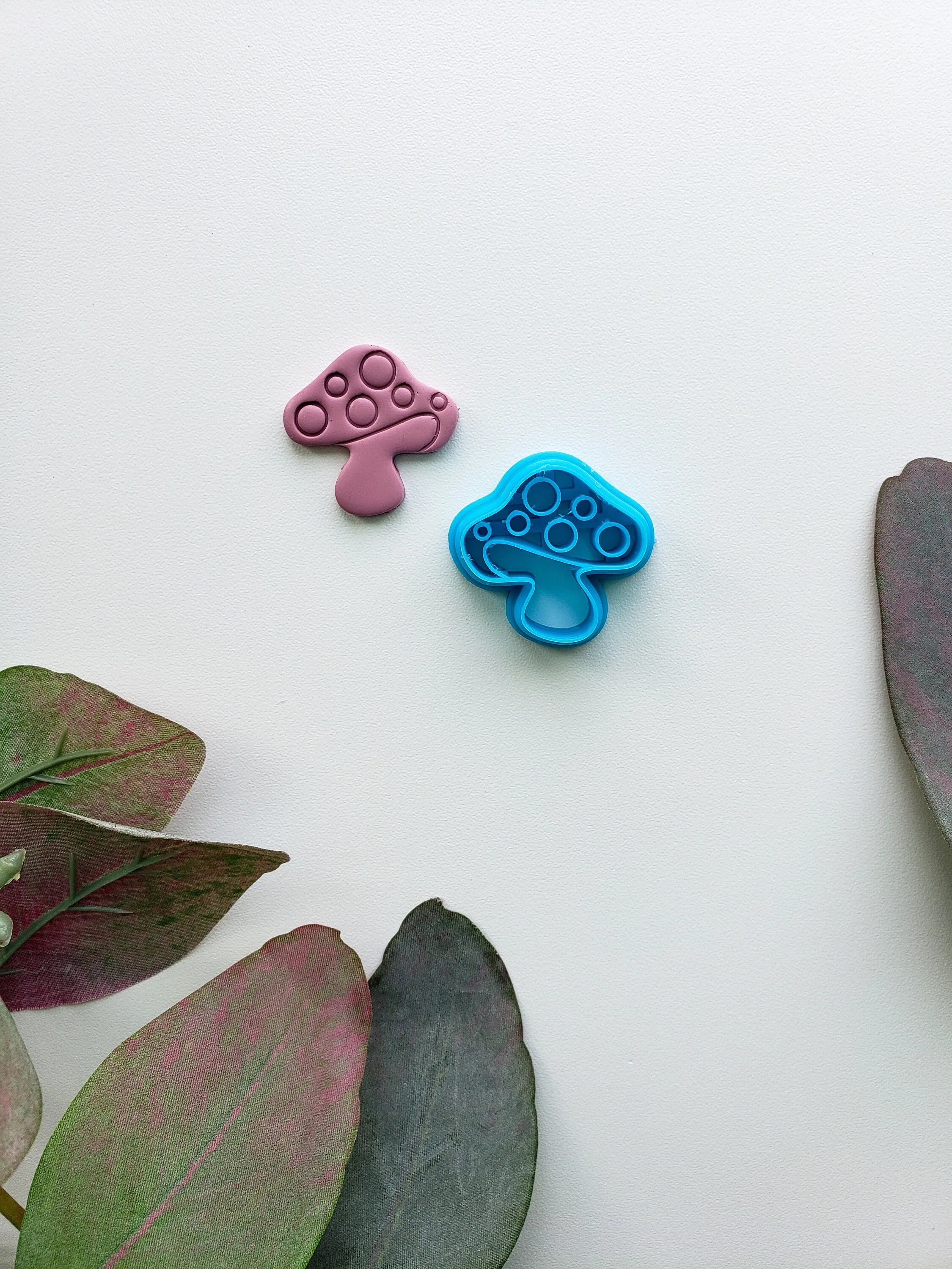 Spotted Mushroom | Fairy Garden Clay Cutter