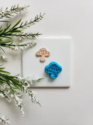 Spotted Mushroom | Fairy Garden Clay Cutter