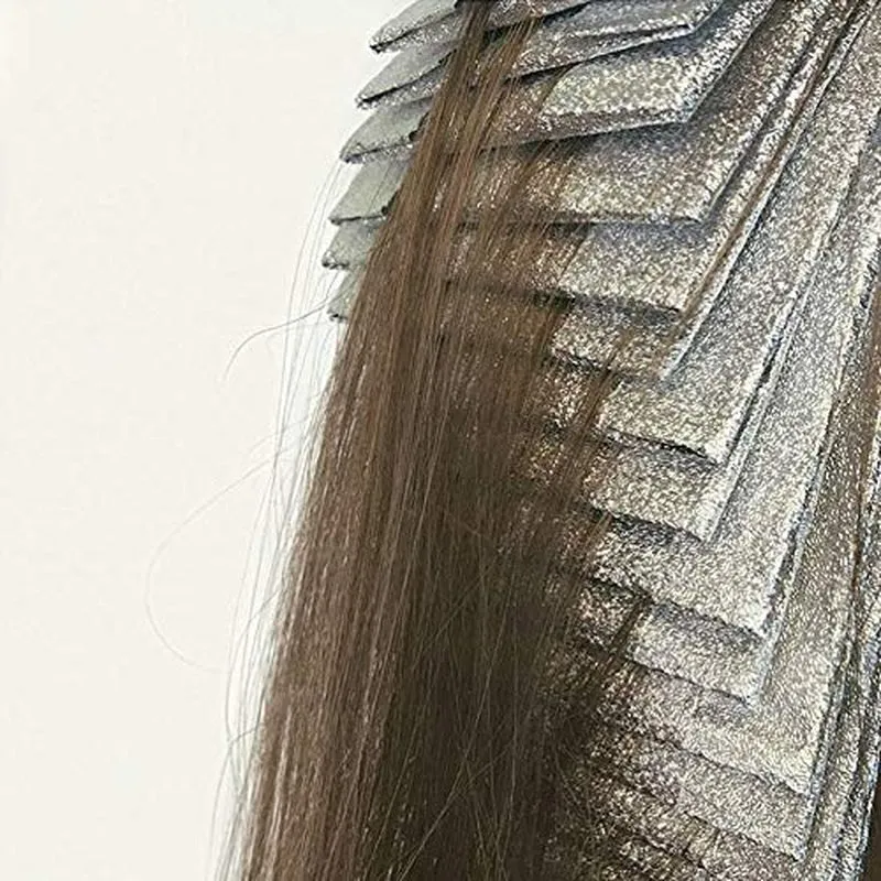 Star Struck Silver Pop up Hair Foil, Aluminum Foil Sheet, Hair Foils for Highlighting - 500 Foil Sheets
