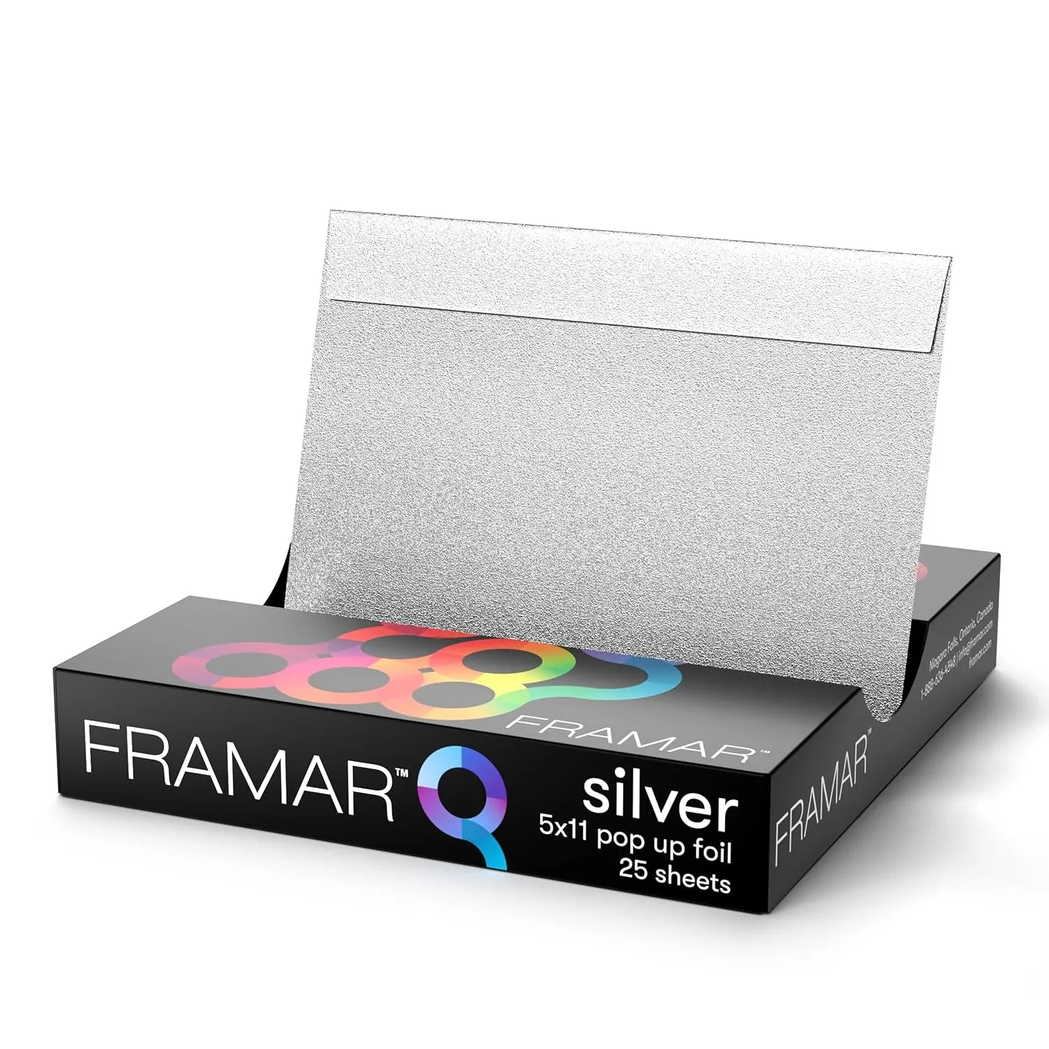 Star Struck Silver Pop up Hair Foil, Aluminum Foil Sheet, Hair Foils for Highlighting - 500 Foil Sheets